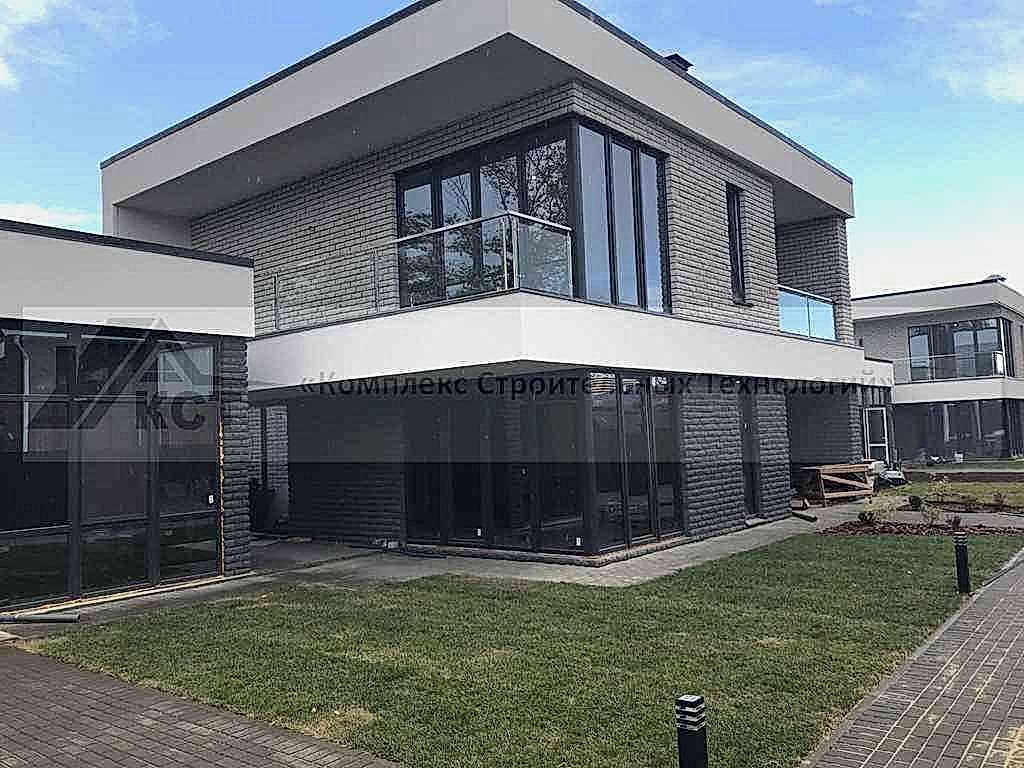 2 Коттеджа по 180 м² и 2 банных комплекса в п. Васильево. Фотография со строительства объекта, фото 8