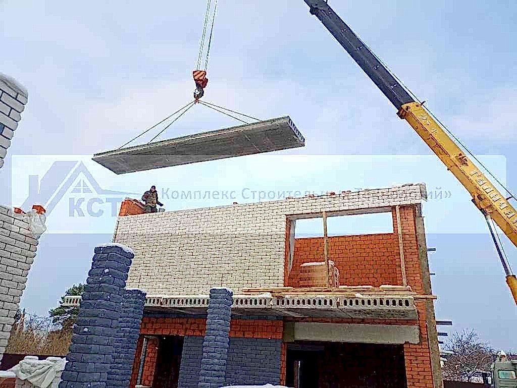 2 Коттеджа по 180 м² и 2 банных комплекса в п. Васильево. Фотография со строительства объекта, фото 23