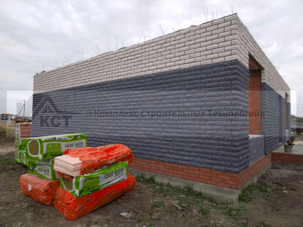 Дом 86 м² в КП «Новые Сокуры». Фотография со строительства объекта, фото 16