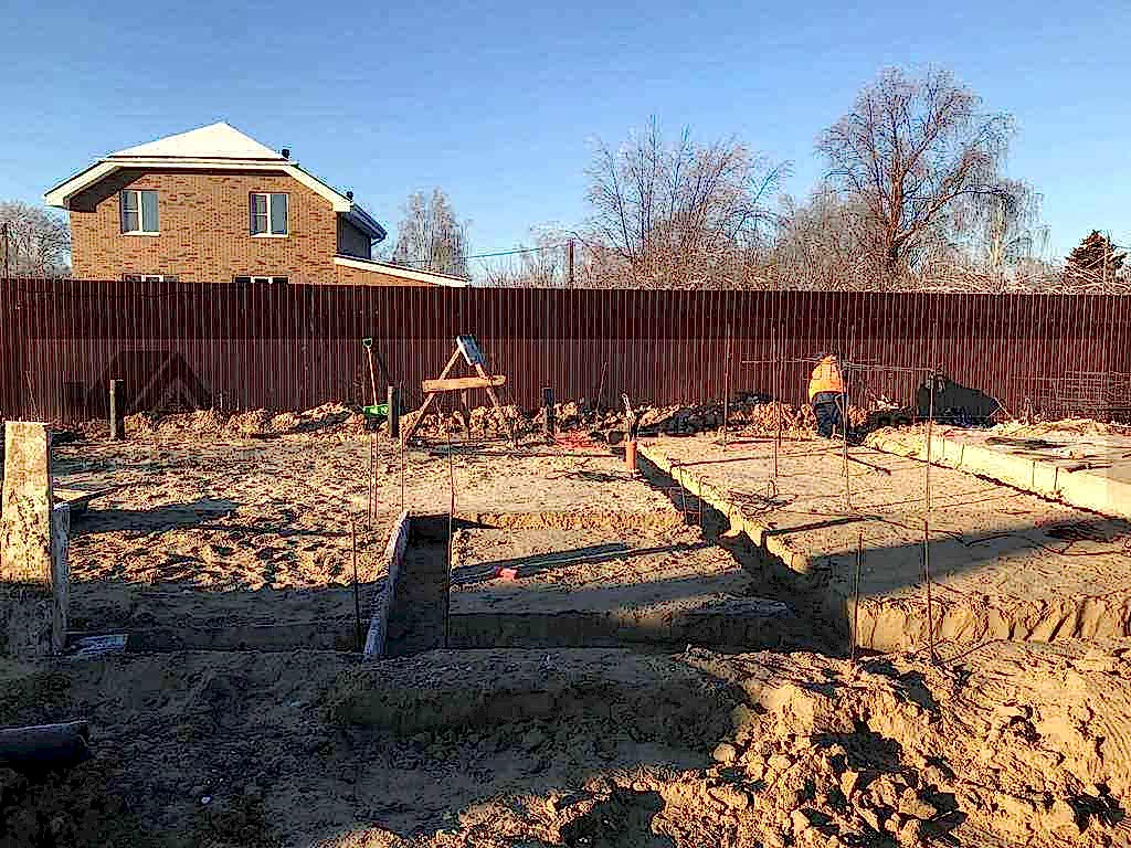 2 Коттеджа по 180 м² и 2 банных комплекса в п. Васильево. Фотография со строительства объекта, фото 32