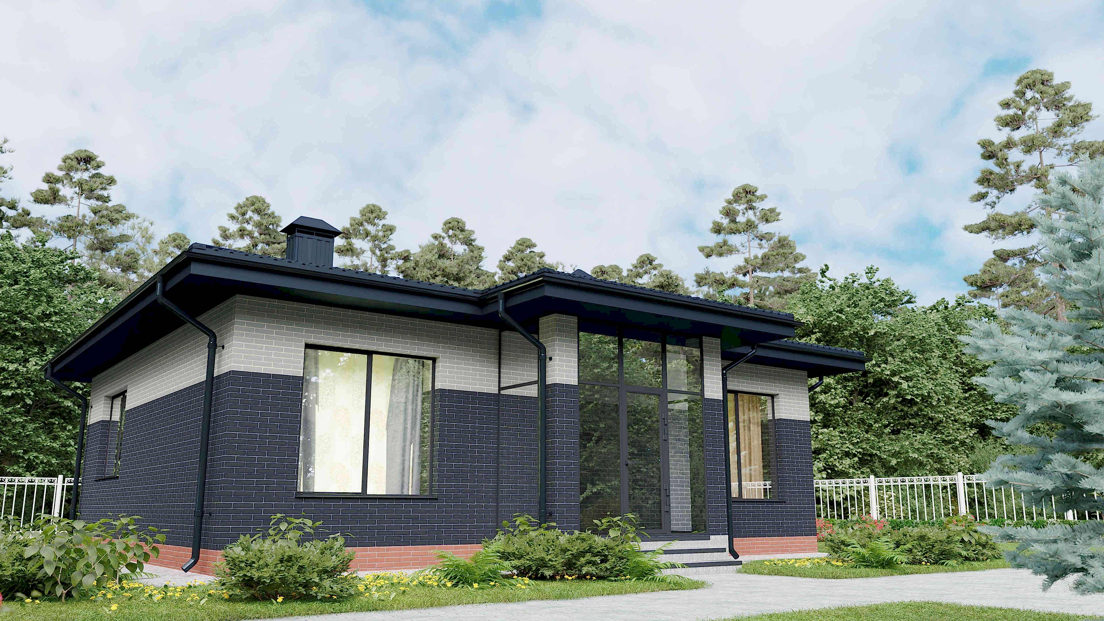 Дом 86 м² в КП «Новые Сокуры». Проект дома, фото 2