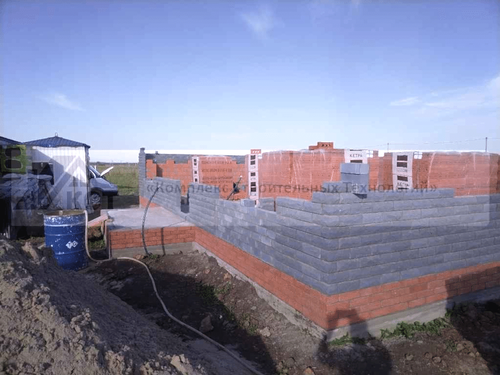 Дом 86 м² в КП «Новые Сокуры». Фотография со строительства объекта, фото 25