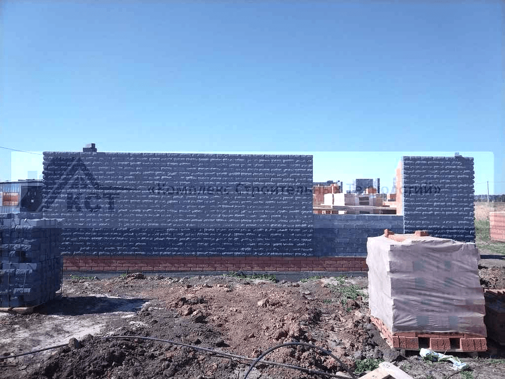 Дом 86 м² в КП «Новые Сокуры». Фотография со строительства объекта, фото 24